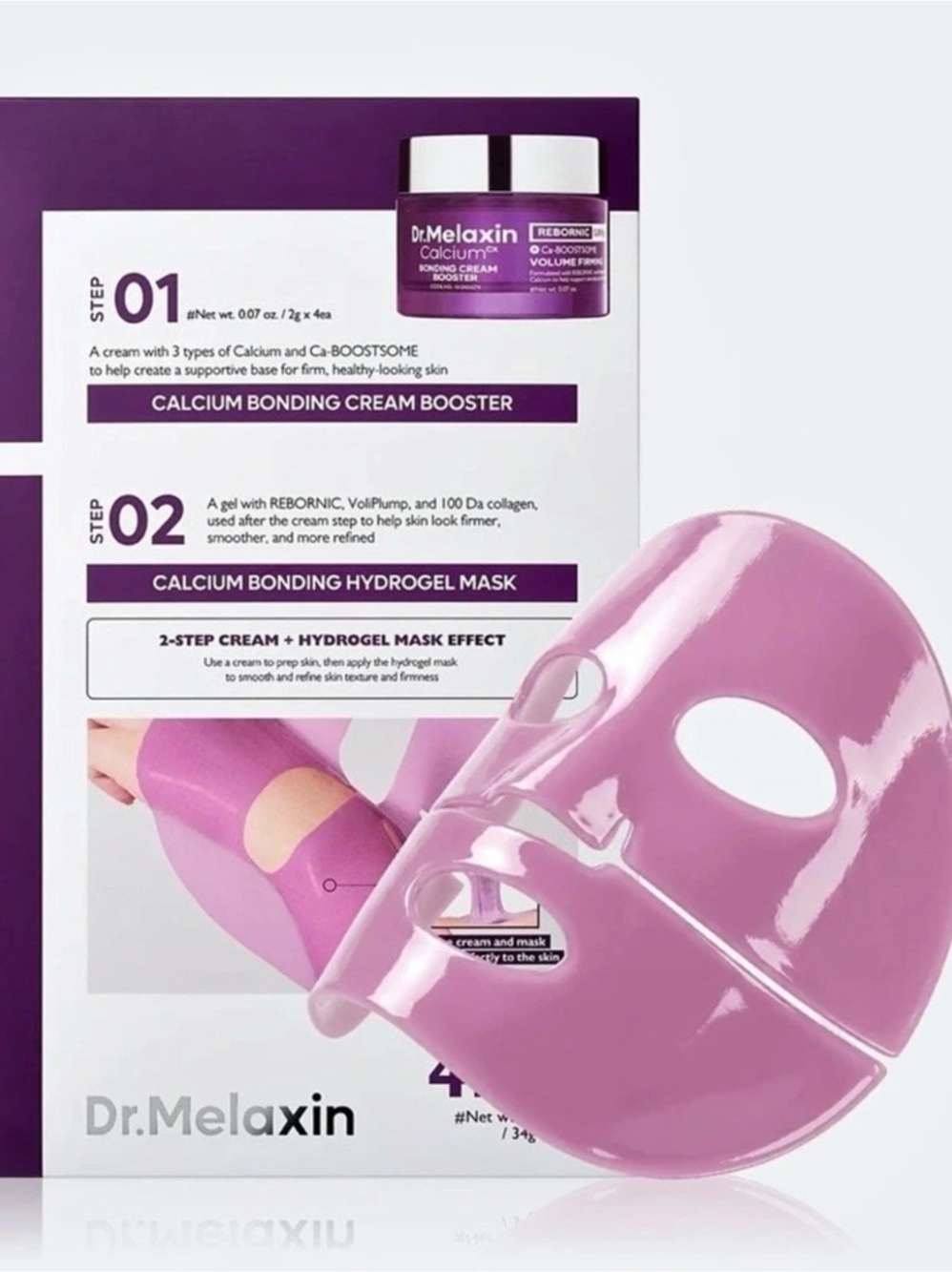 Dr. Melaxin Calcium Bonding Gel Mask 2-Step NWT